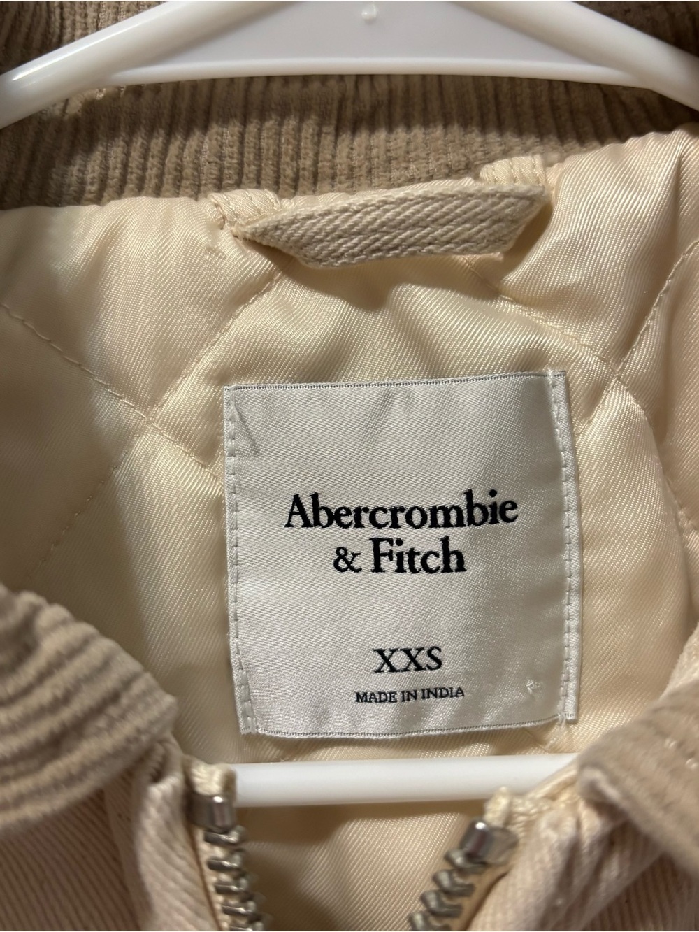 Abercrombie Cropped Twill Workwear Barn Jacket - Picture 4 of 5